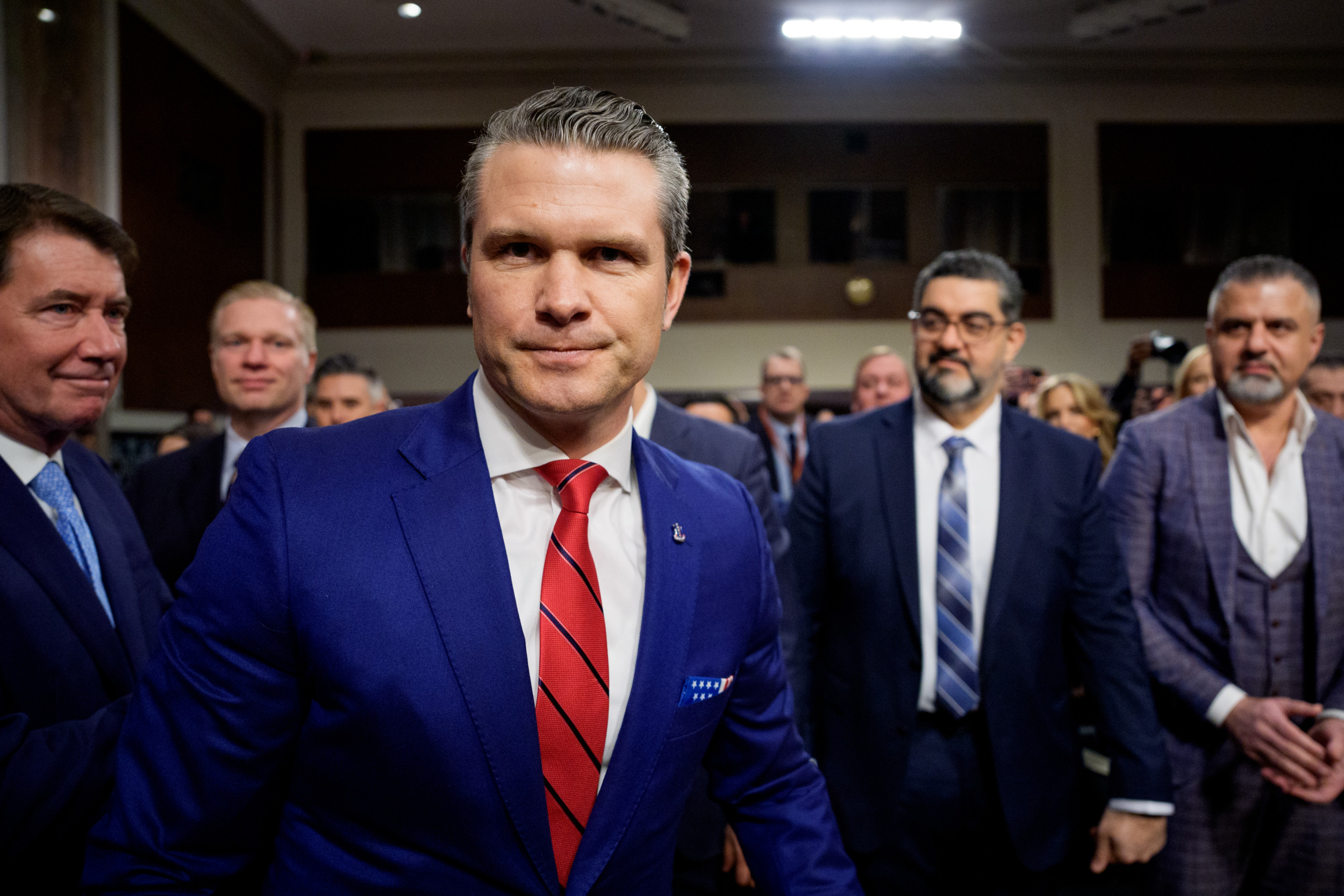 Hegseth Confronted at Hearing With Trump Law Endorsing Women in Military