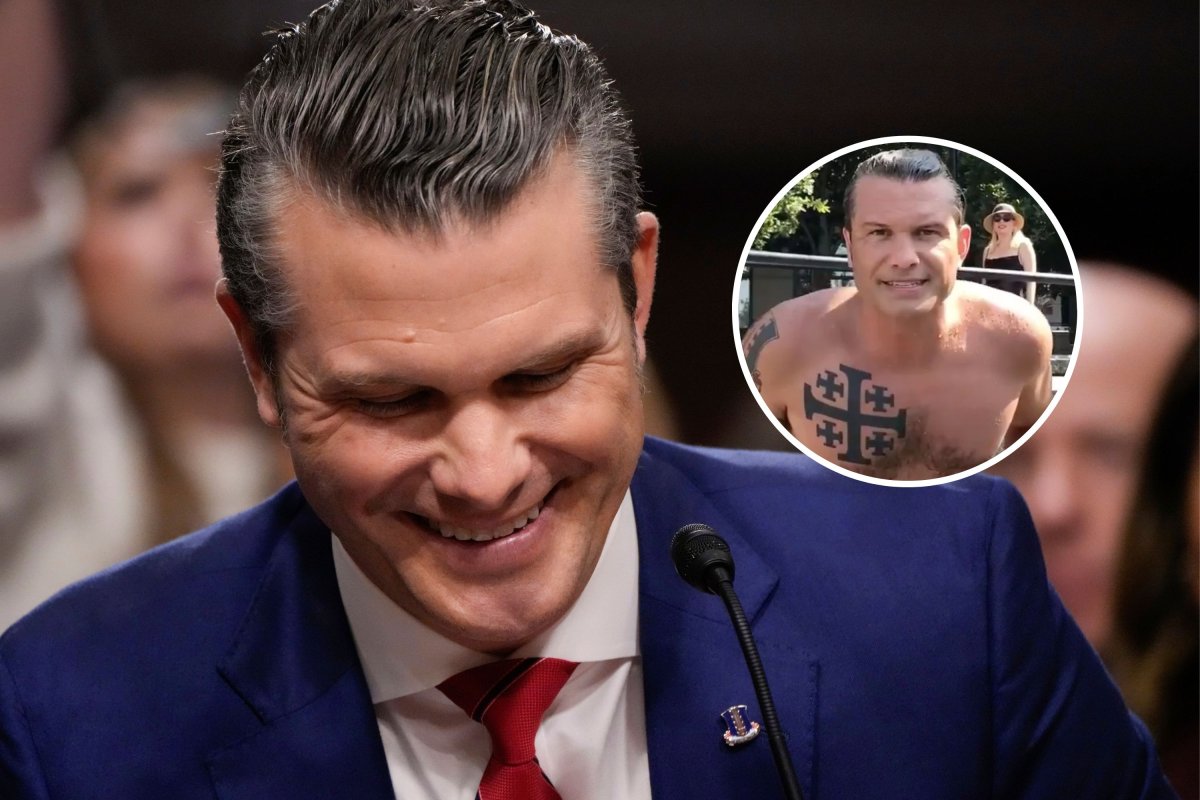 Pete Hegseth Jerussalem Cross