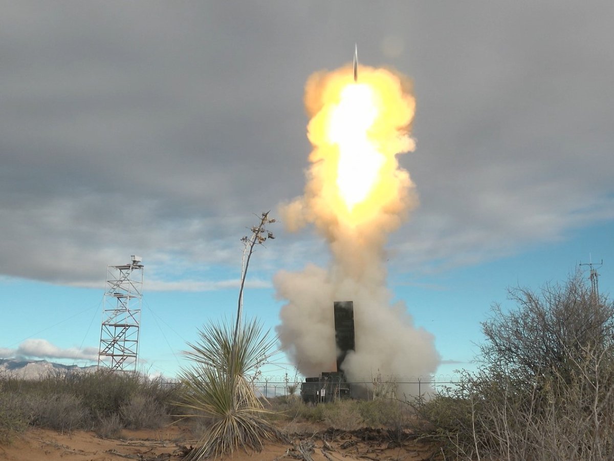U.S. Army Mid-Range Capability Launches a Missile
