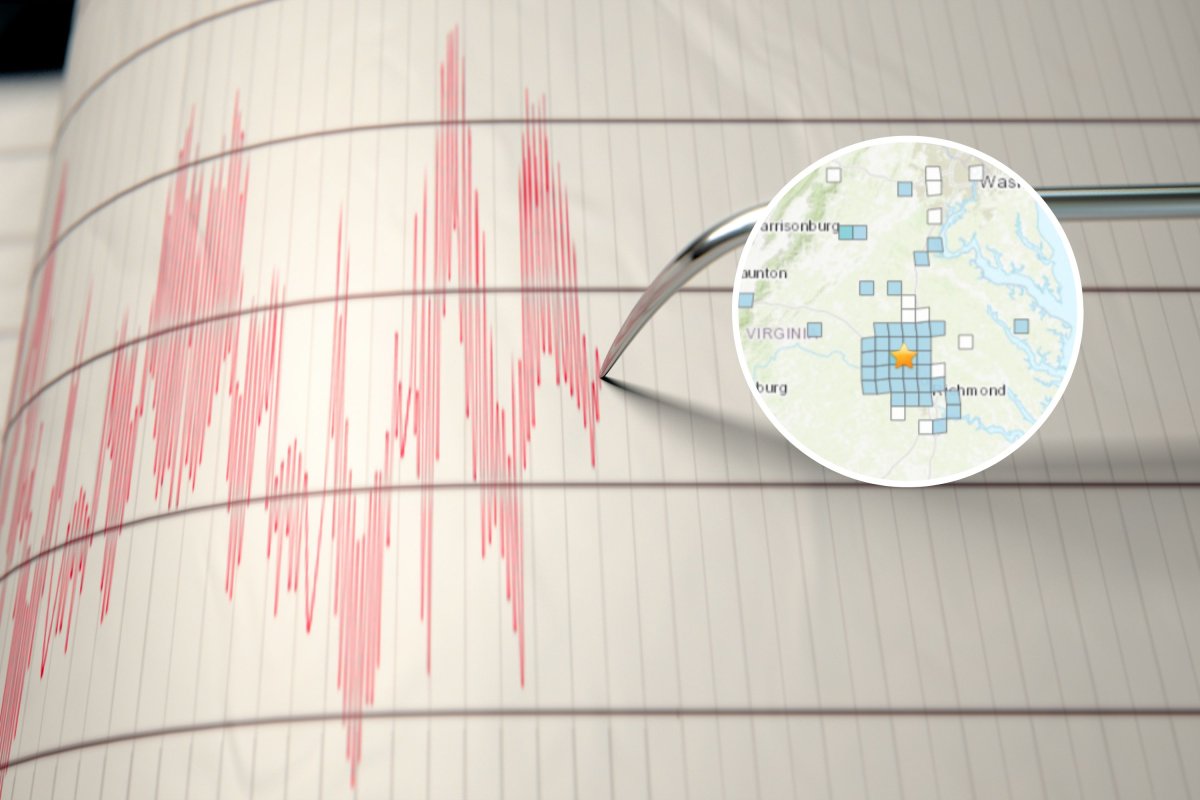 virginia earthquake