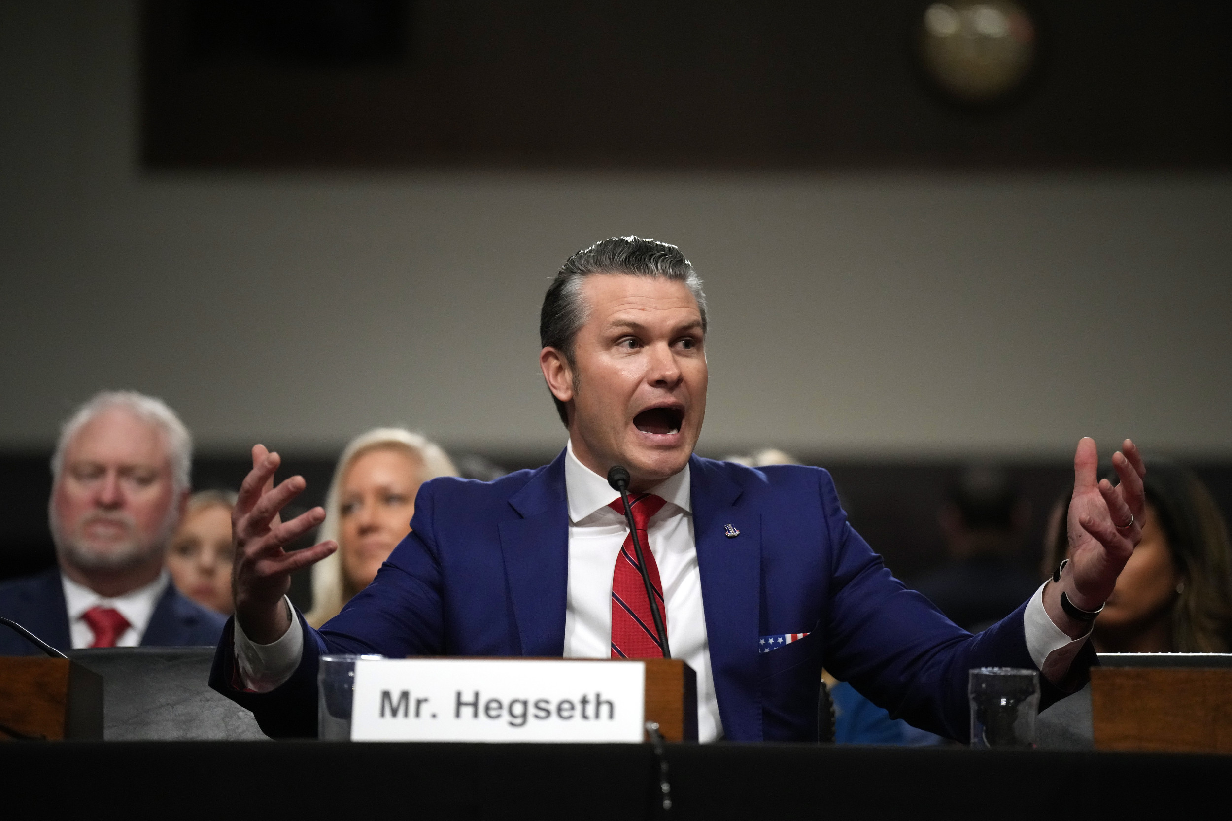 Republican Questioned Over His Pete Hegseth Defense