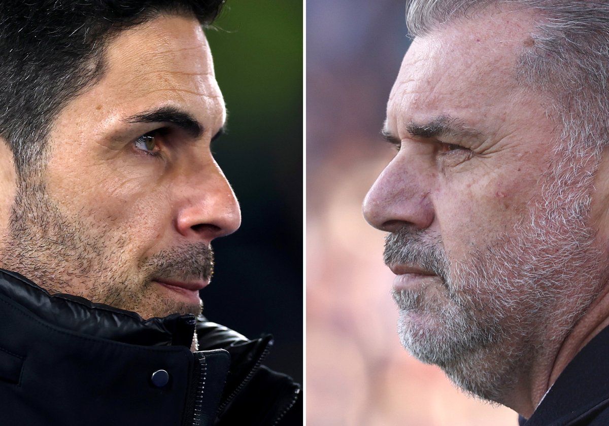 Mikel Arteta and Ange Postecoglou