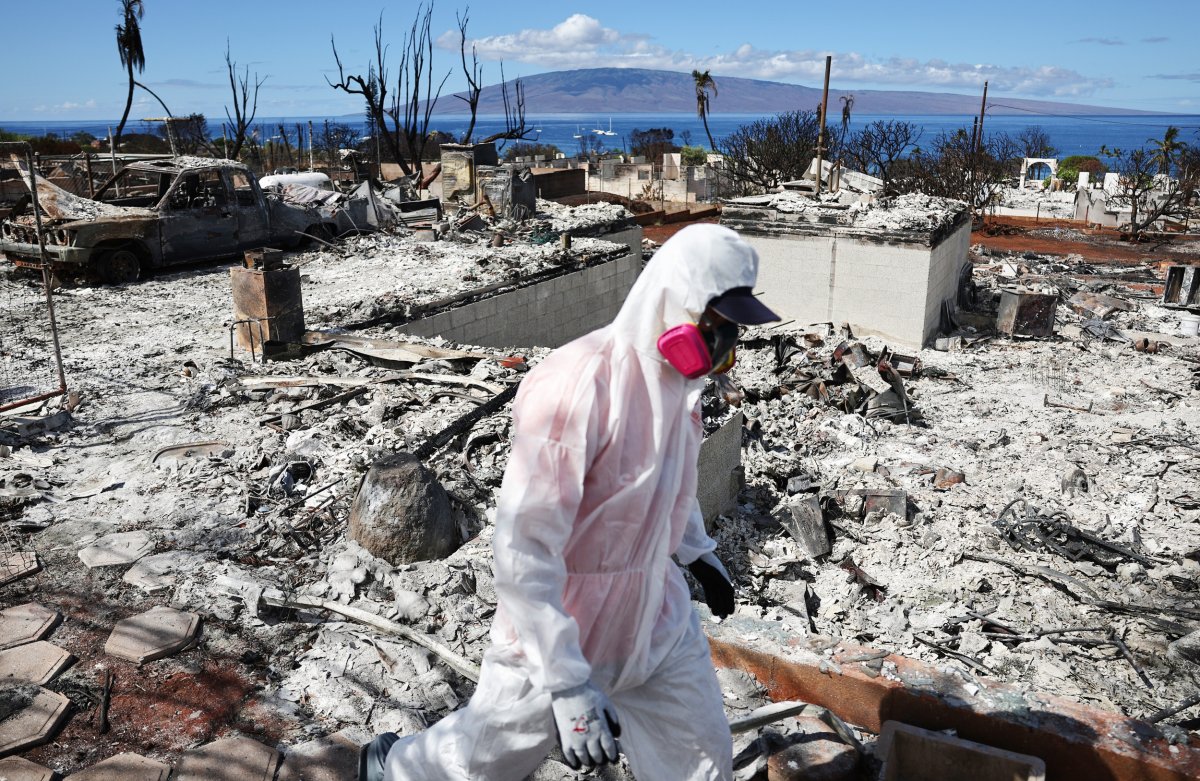 incendio forestal en maui