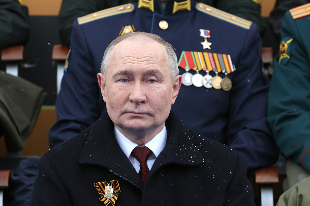 Russian President Vladimir Putin at Victory Day