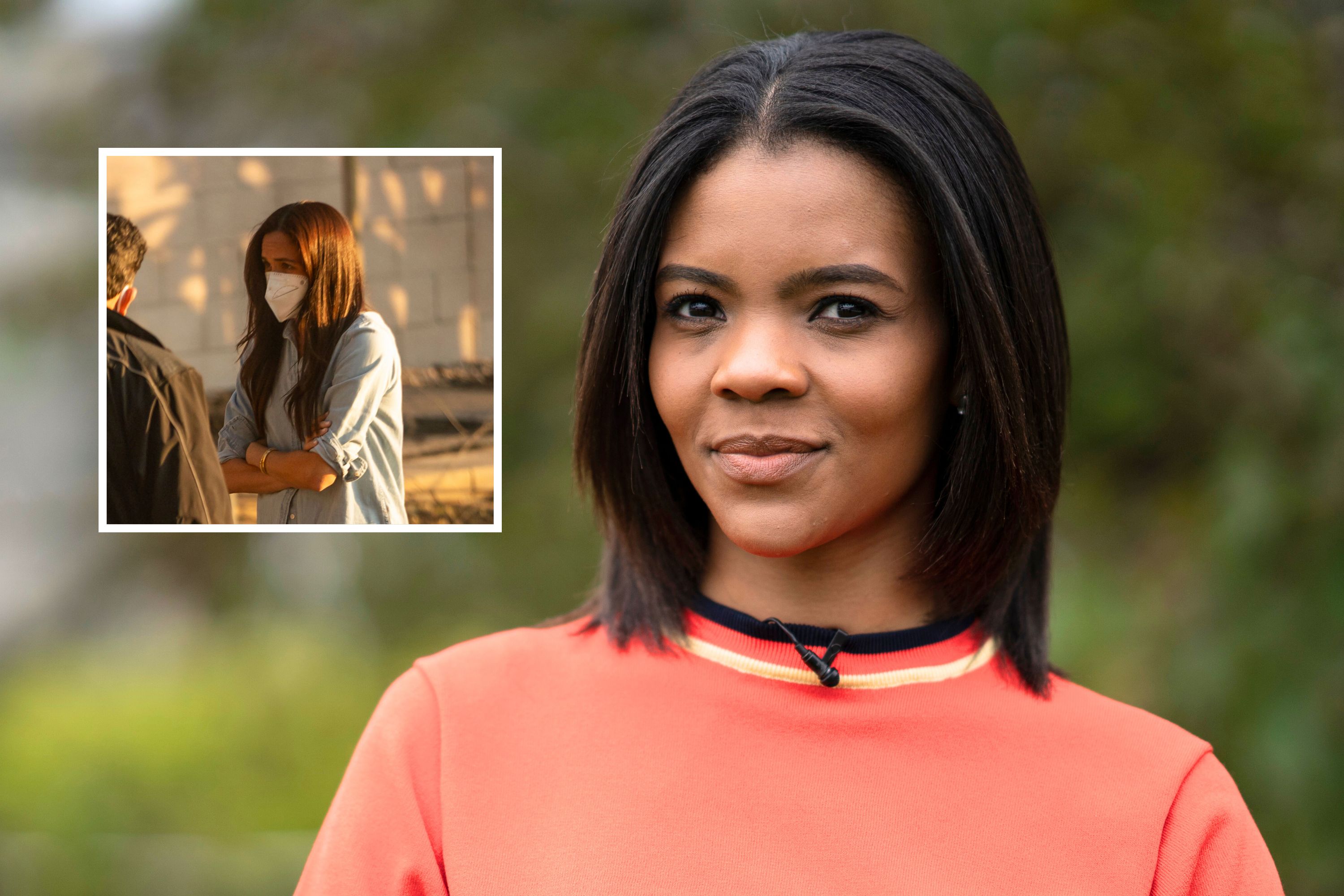 Meghan Markle's wildfire help mocked by Candace Owens