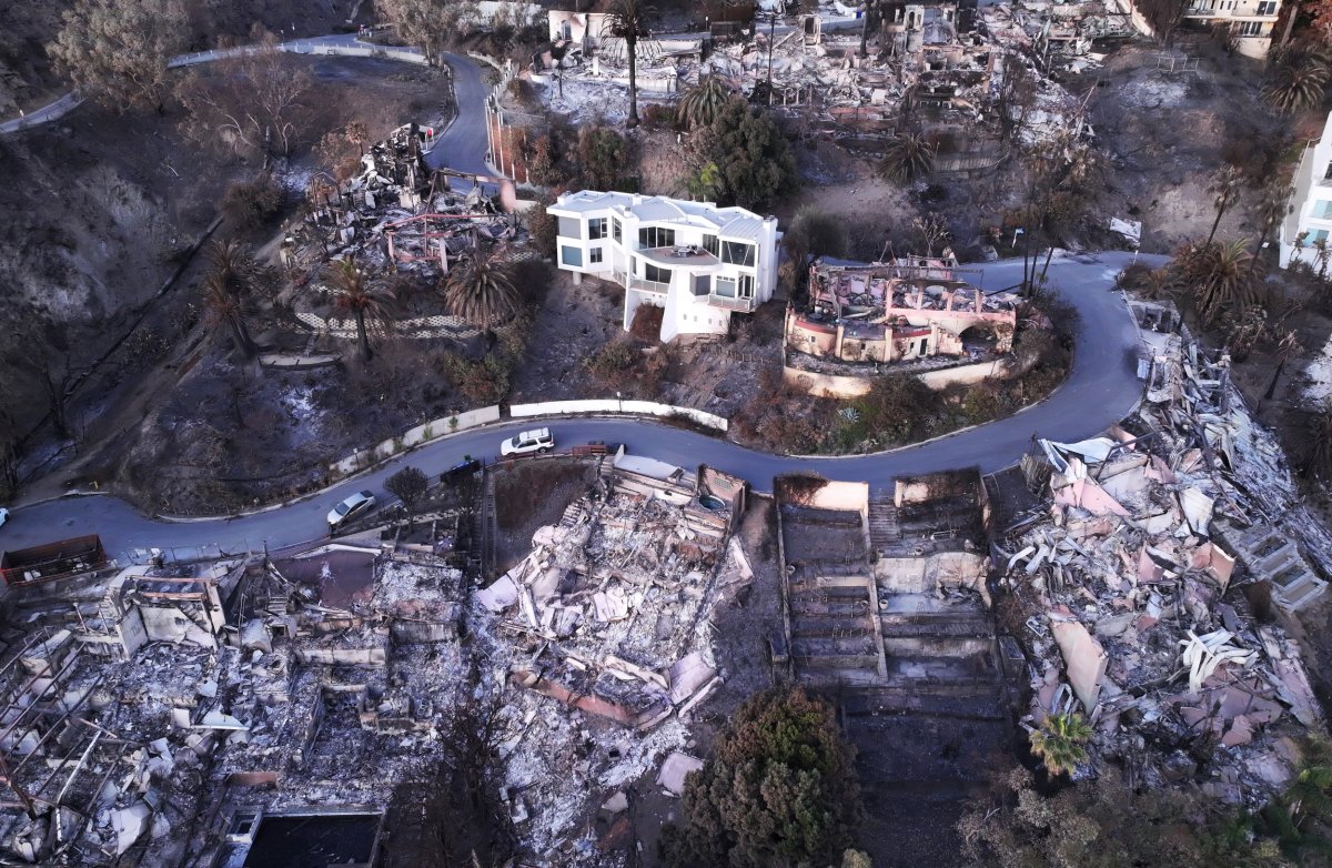 California Wildfires Homes