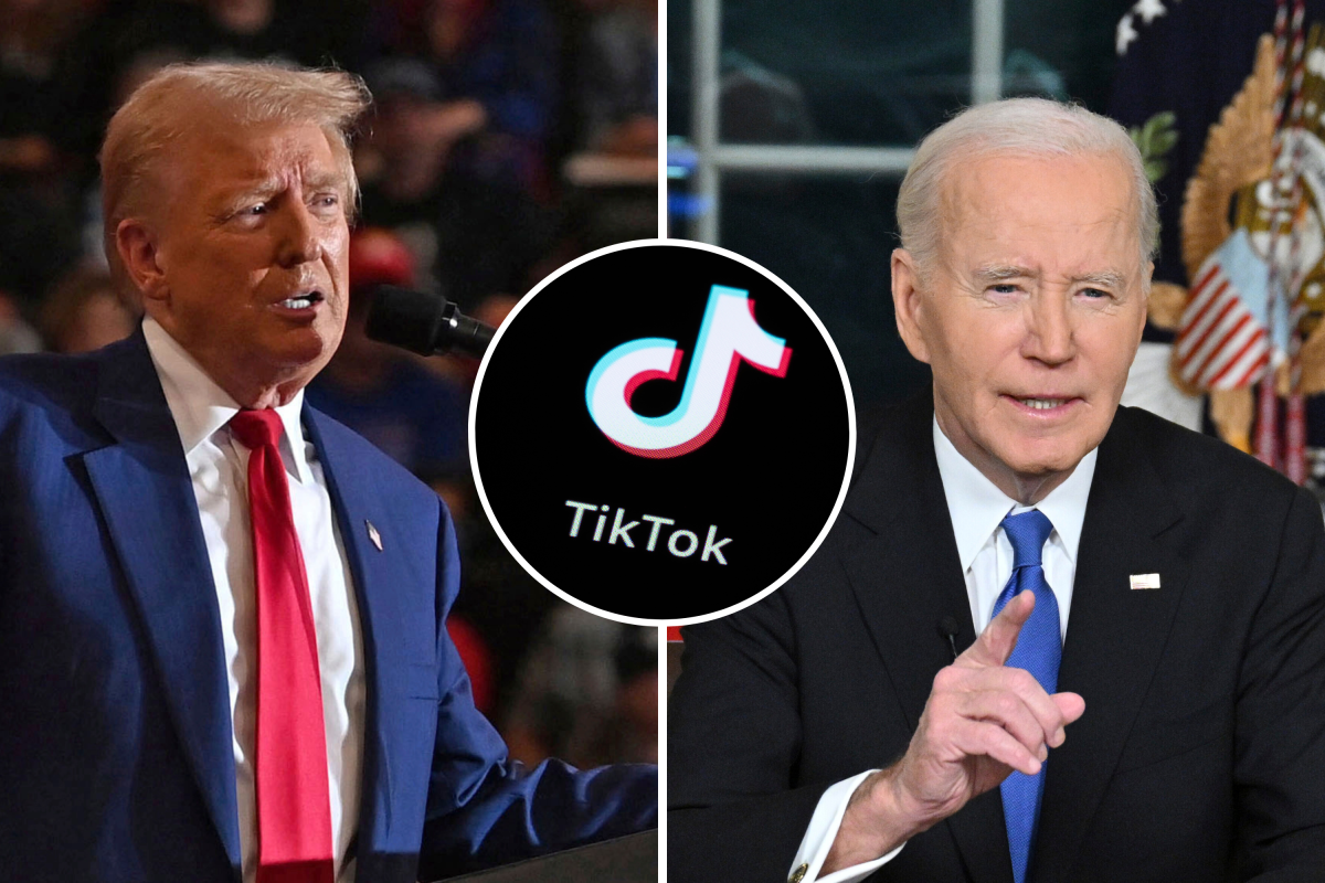 Trump Biden TikTok ban