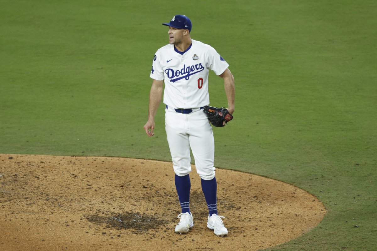 Los Angeles Dodgers pitcher Jack Flaherty