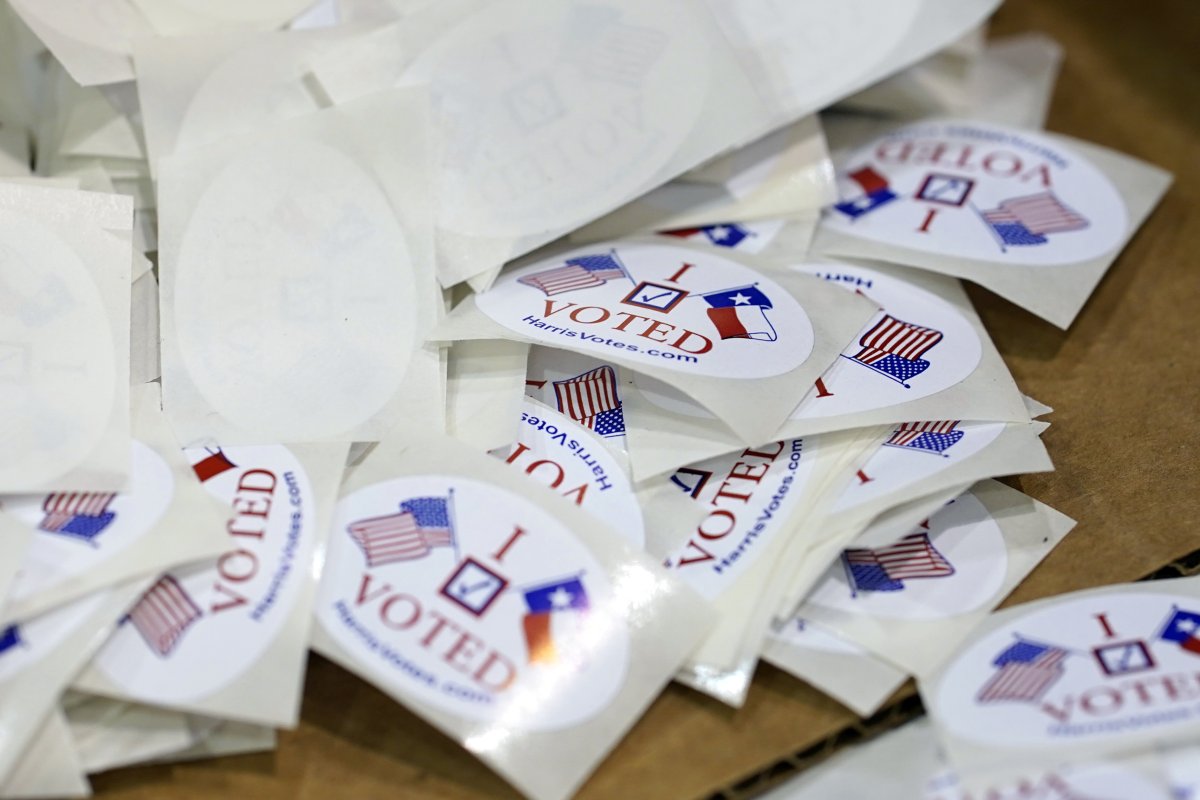 Voting stickers