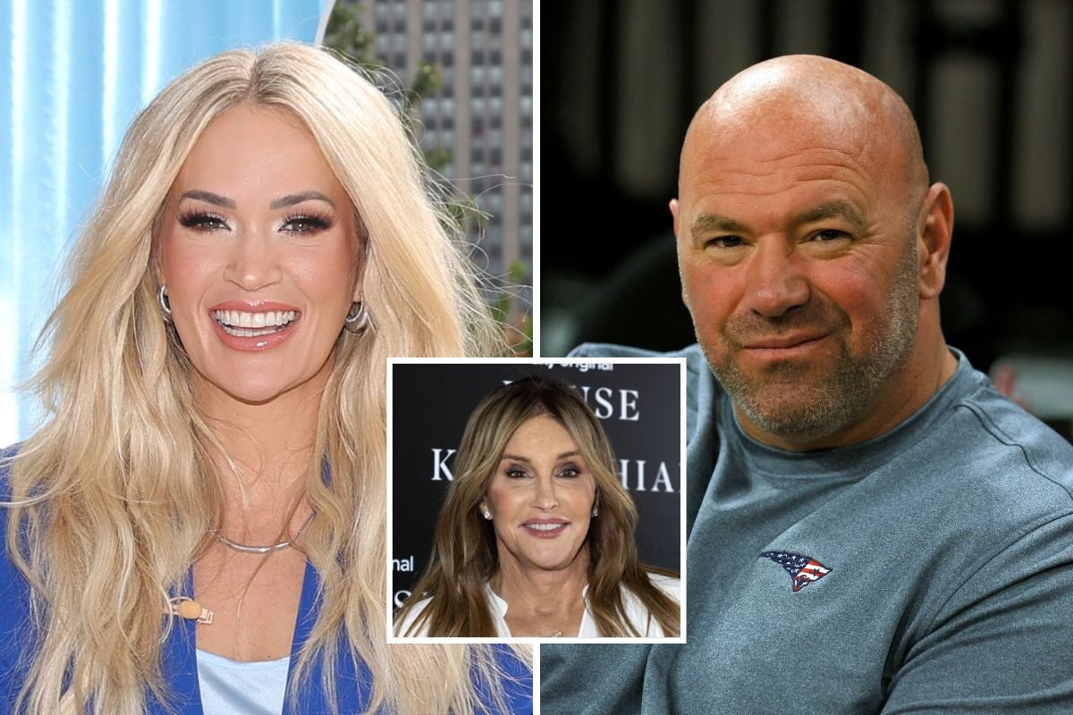 Carrie Underwood, Dana White, Caitlyn Jenner