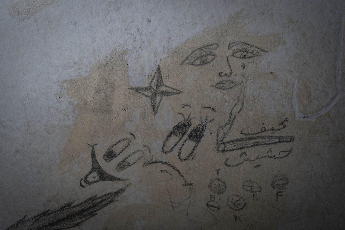 Graffiti de la prisión siria 3