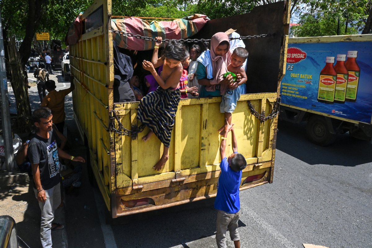 Rohingya refugees