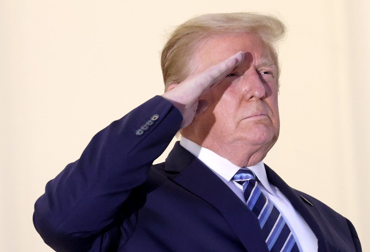 Donald Trump Salute