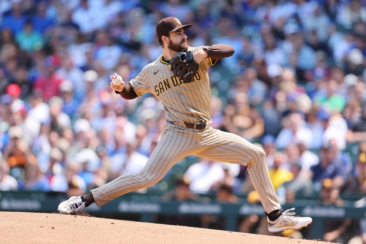 San Diego Padres pitcher Dylan Cease