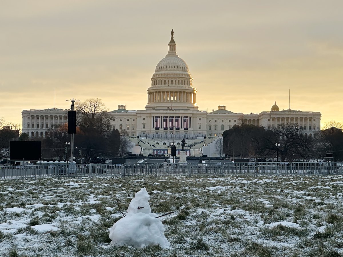 Washington D.C. Inauguration Weather