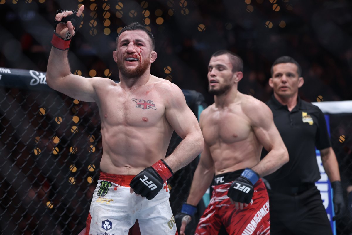 Merab Dvalishvili and Umar Nurmagomedov
