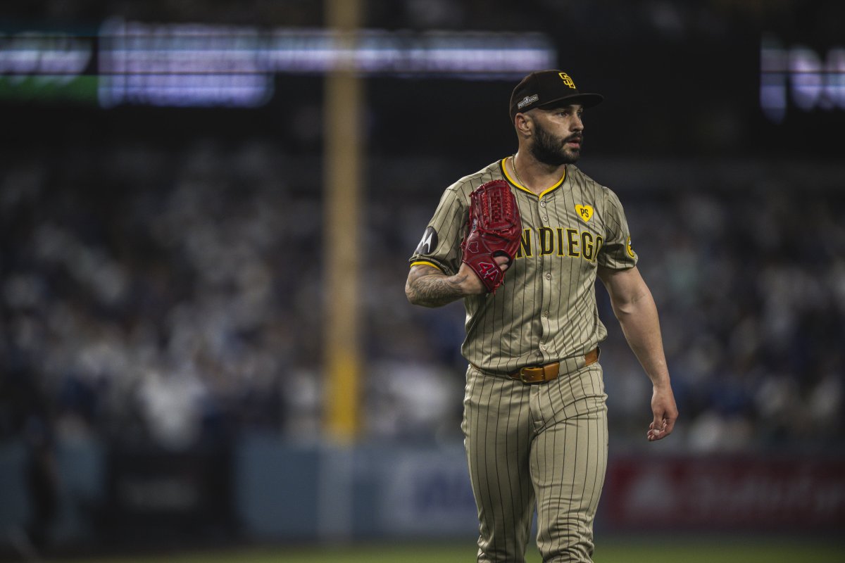 San Diego Padres pitcher Tanner Scott