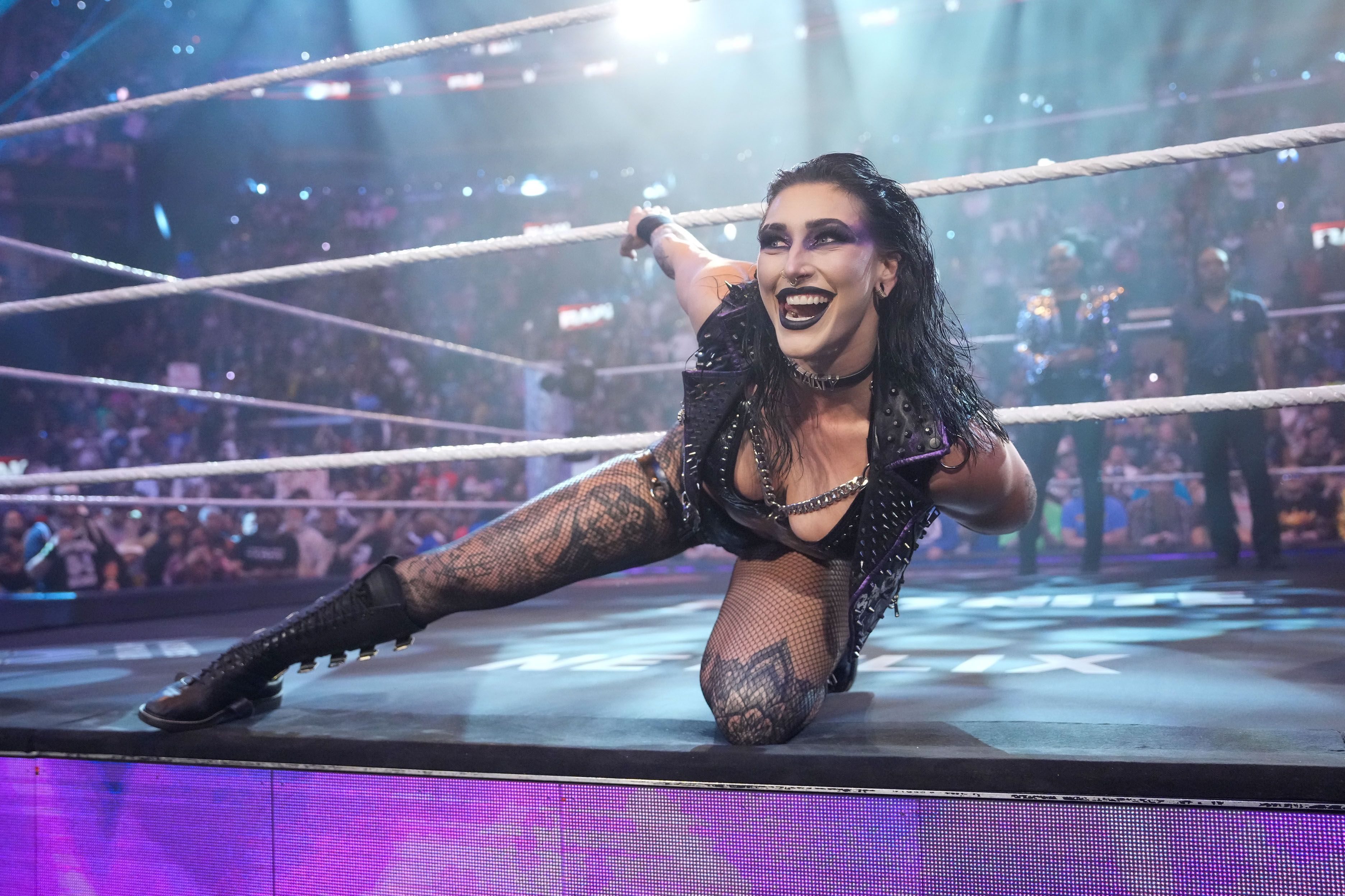 The Rock Says Rhea Ripley is Carrying WWE