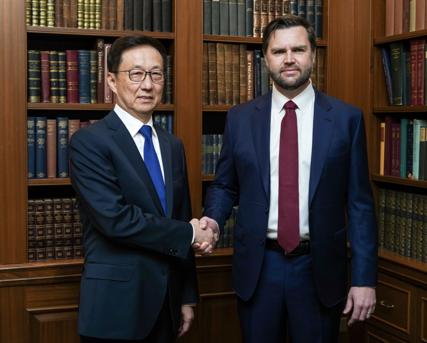 JD Vance Holds Talks With Chinas Vice President Before Trump Inauguration