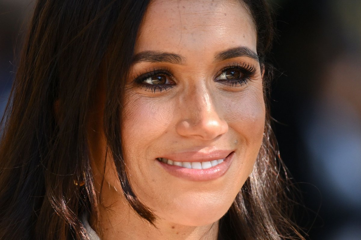 Meghan Markle Smiles During Invictus