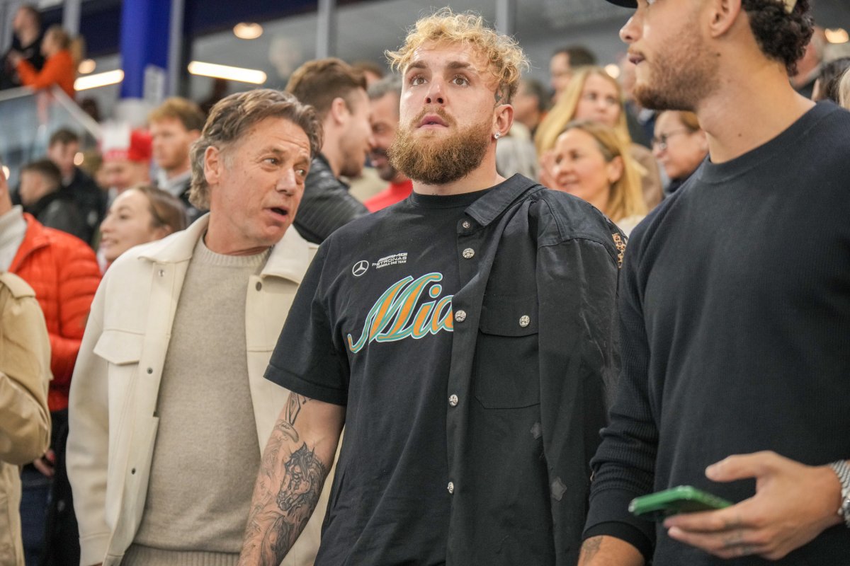 Jake Paul at soccer event