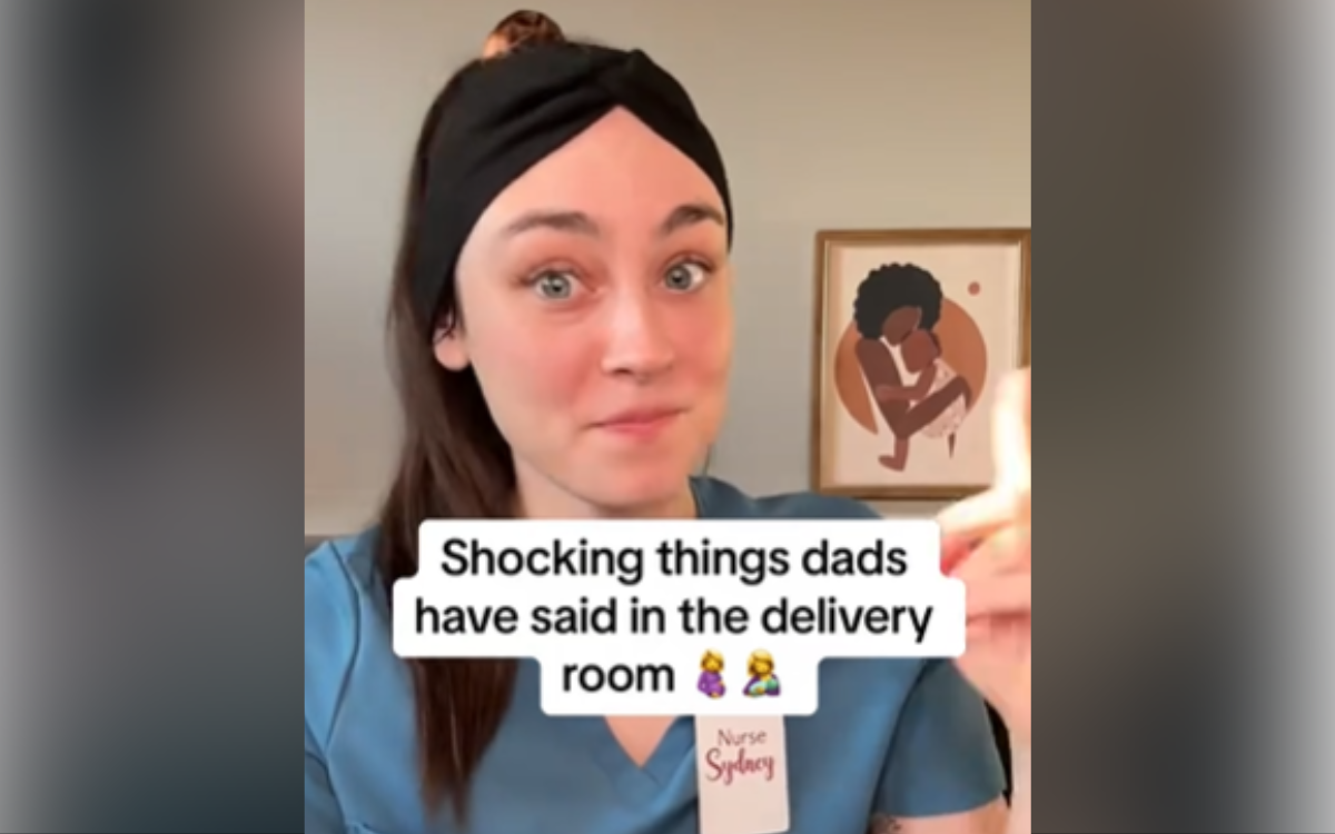 A delivery and labor nurse sparked shock.