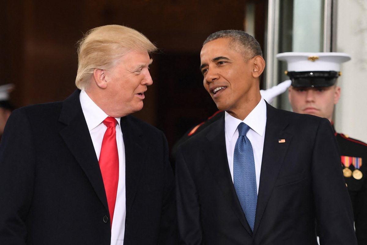 Trump signature look inauguration