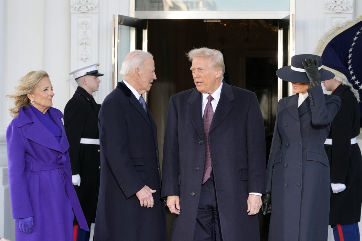 Trump and former president Joe Biden 