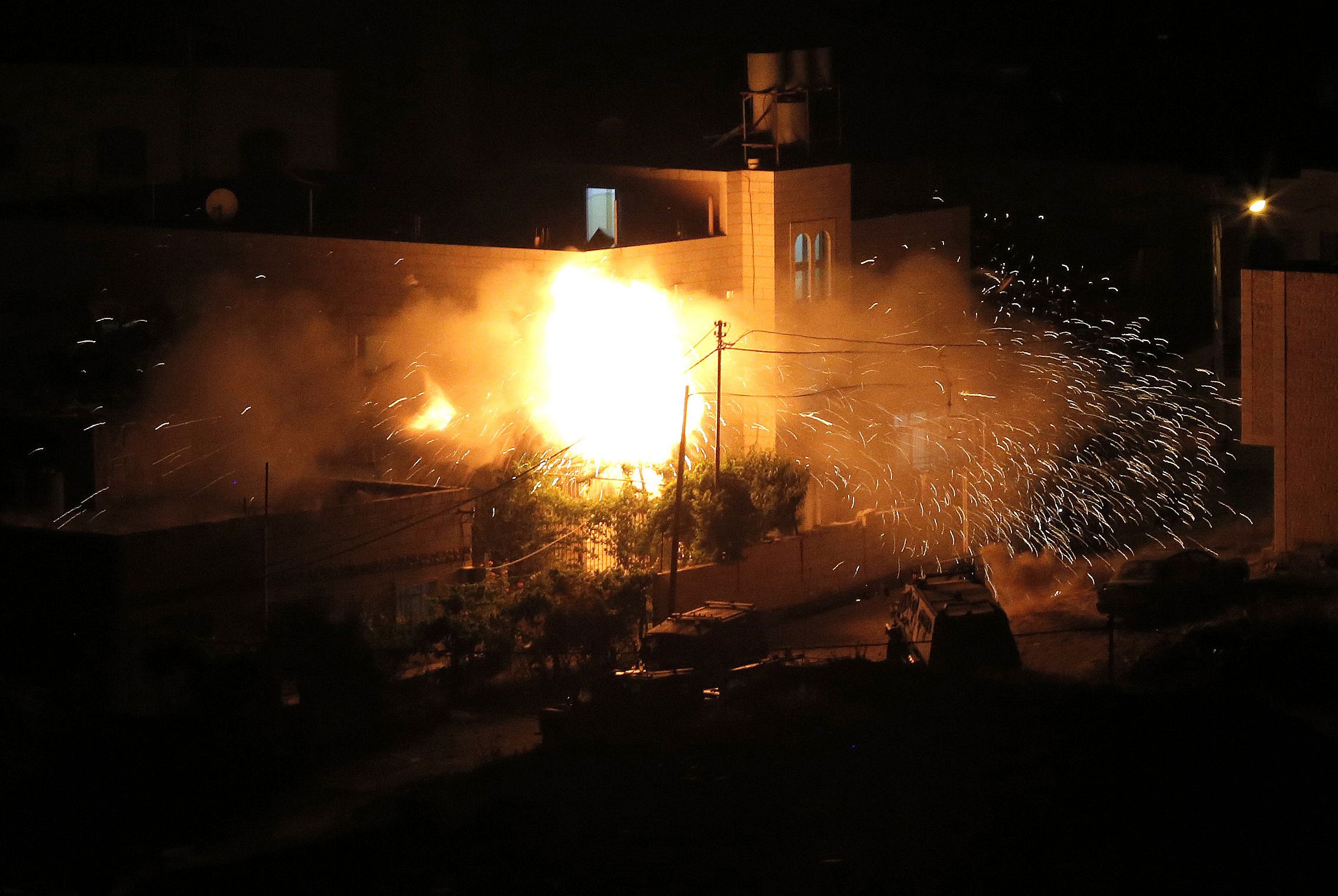 Blast in West Bank Blast in West Bank