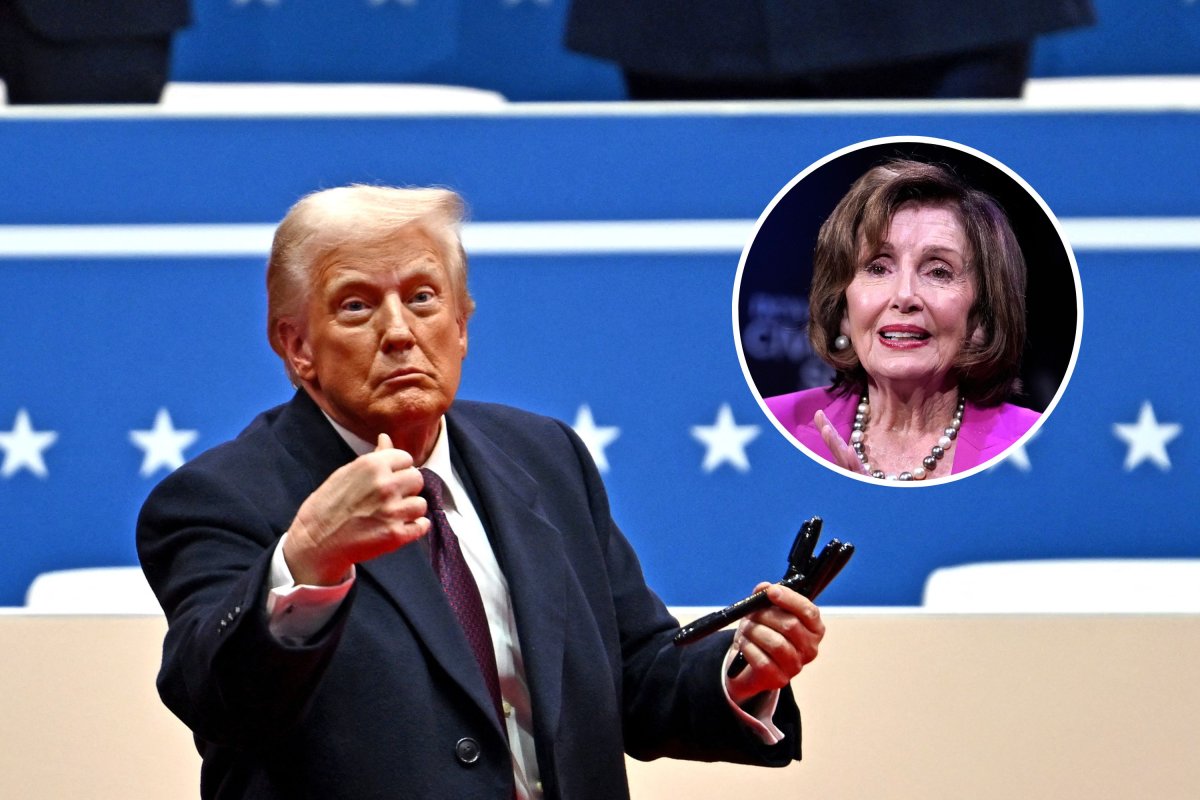 Donald Trump; Nancy Pelosi
