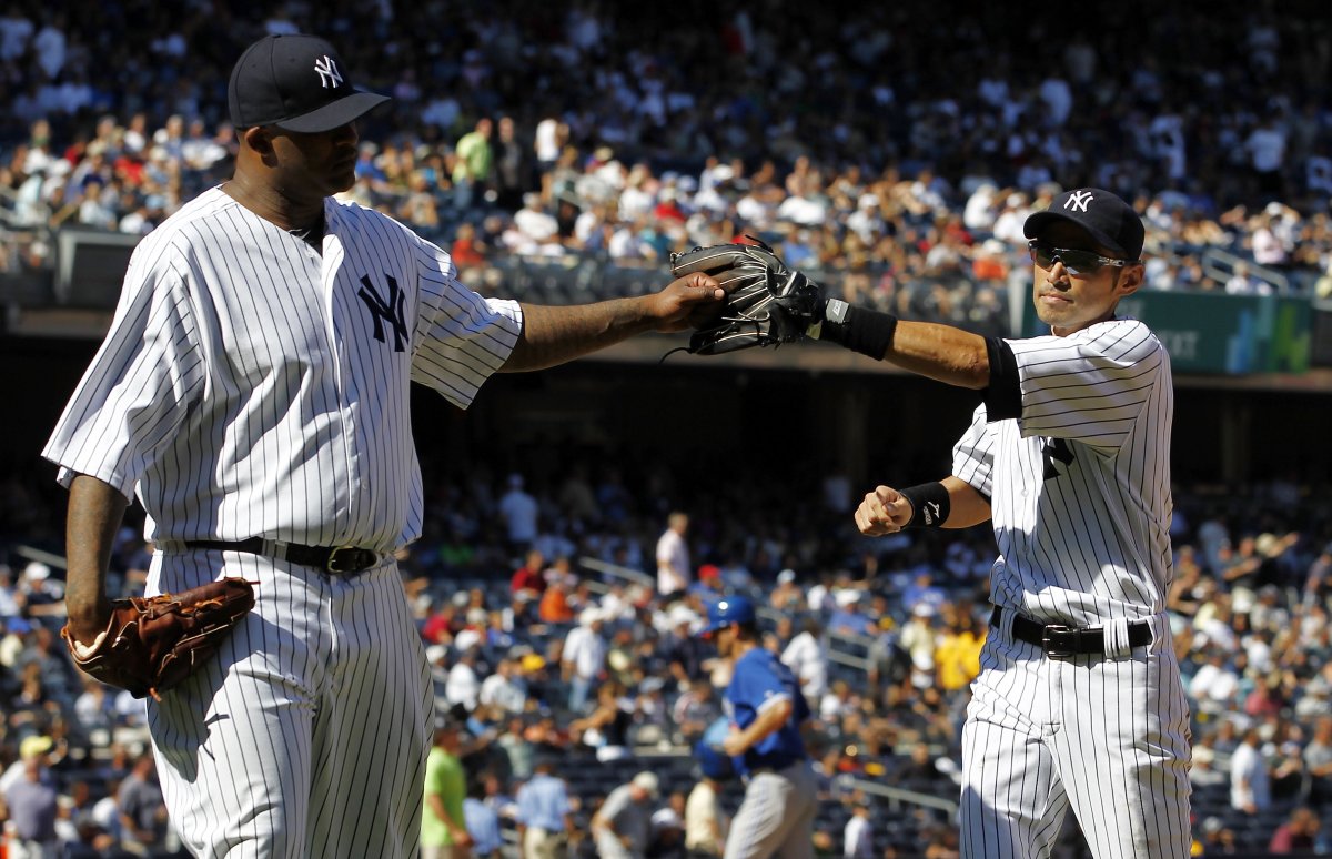 CC Sabathia Ichiro Suzuki New York Yankees