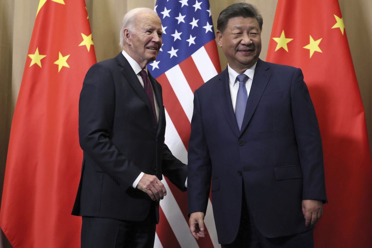 Joe Biden and Chinese President Xi Jinping