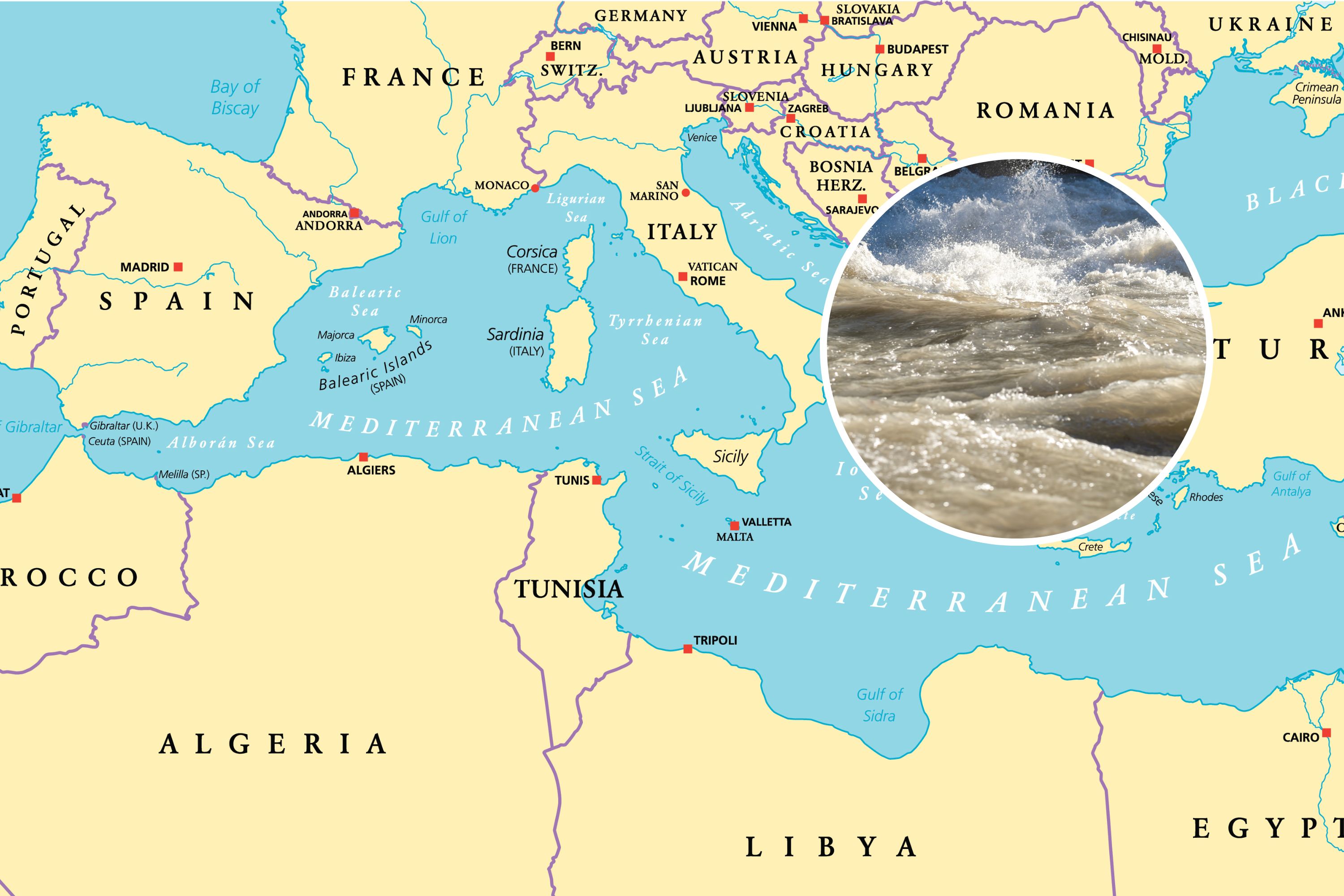mediterranean sea megaflood