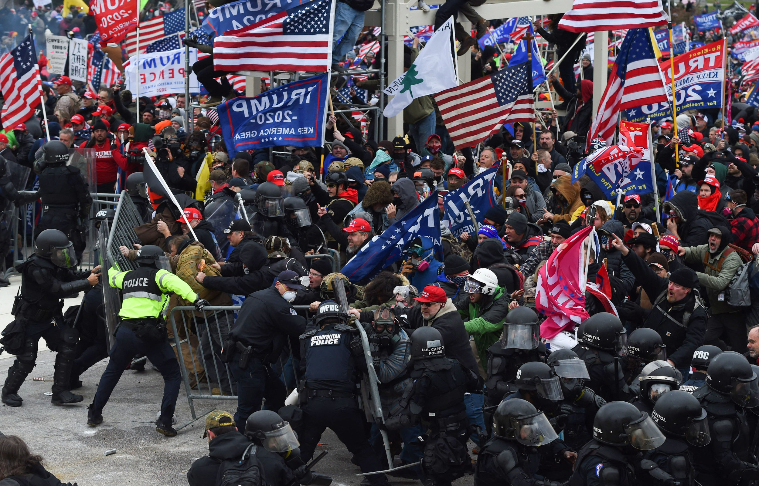 Police Union That Endorsed Trump Condemns Jan 6 Pardons Dangerous