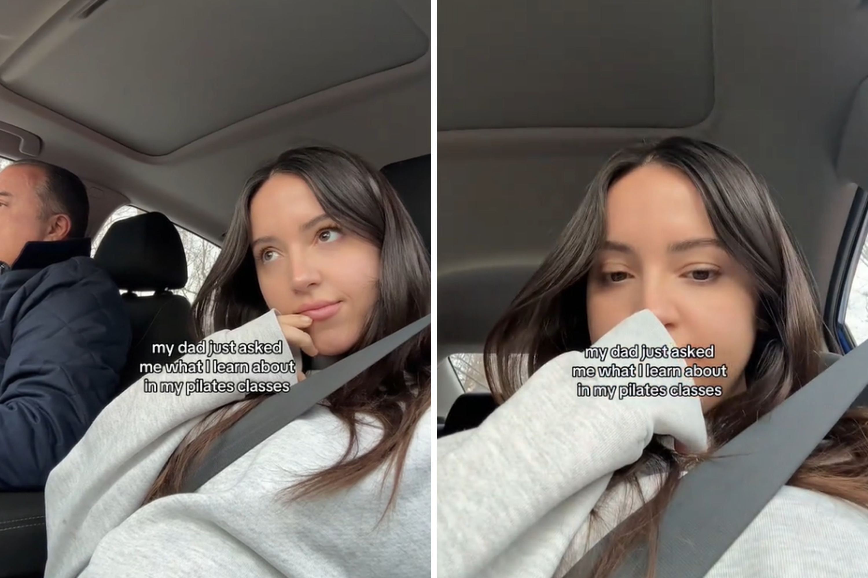 Hysterics at What Dad Asks Daughter About Pilates Classes