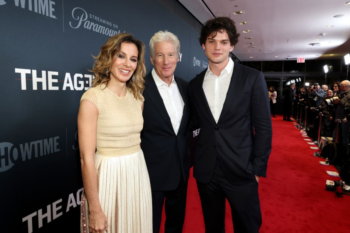 Richard Gere y familia en Cannes 