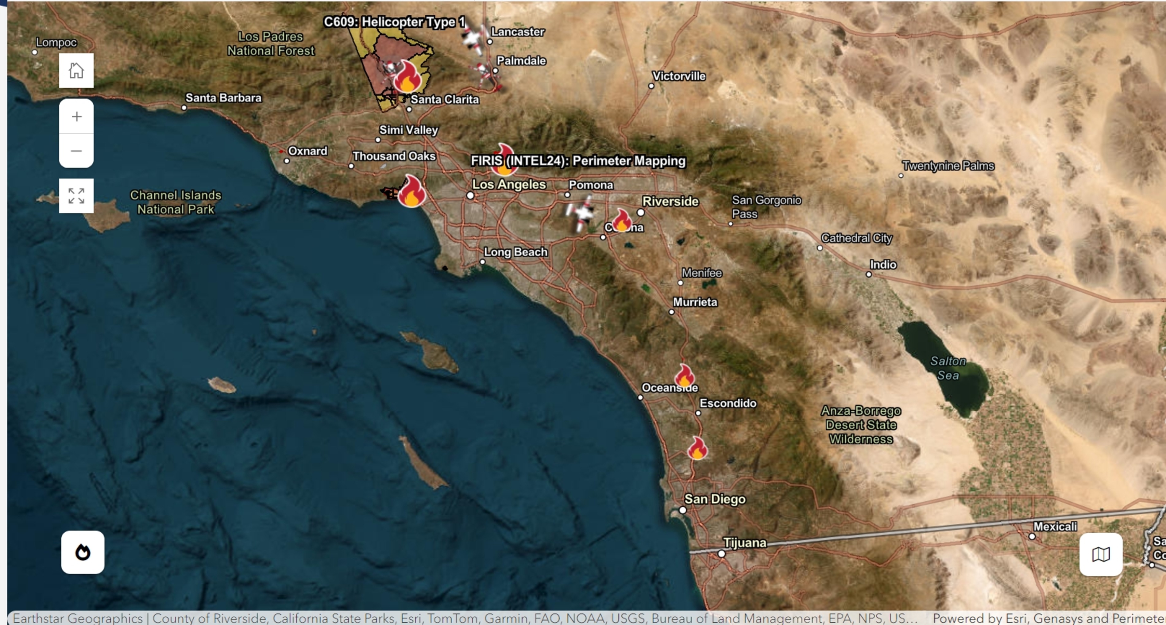 California Wildfire Map Shows Where Every Fire Is Burning - Newsweek