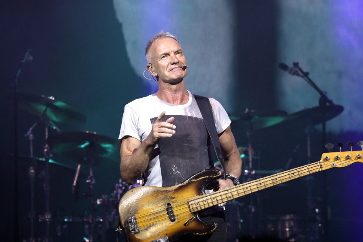 Sting in concert