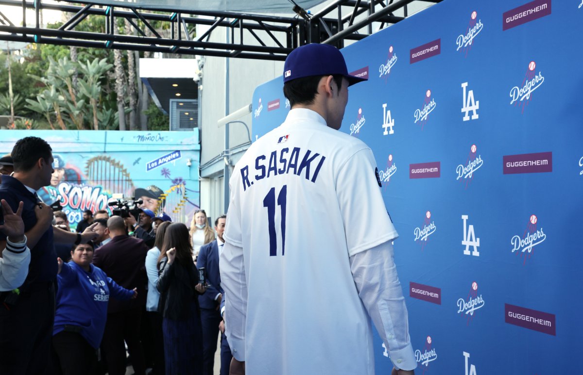 Roki Sasaki Los Angeles Dodgers