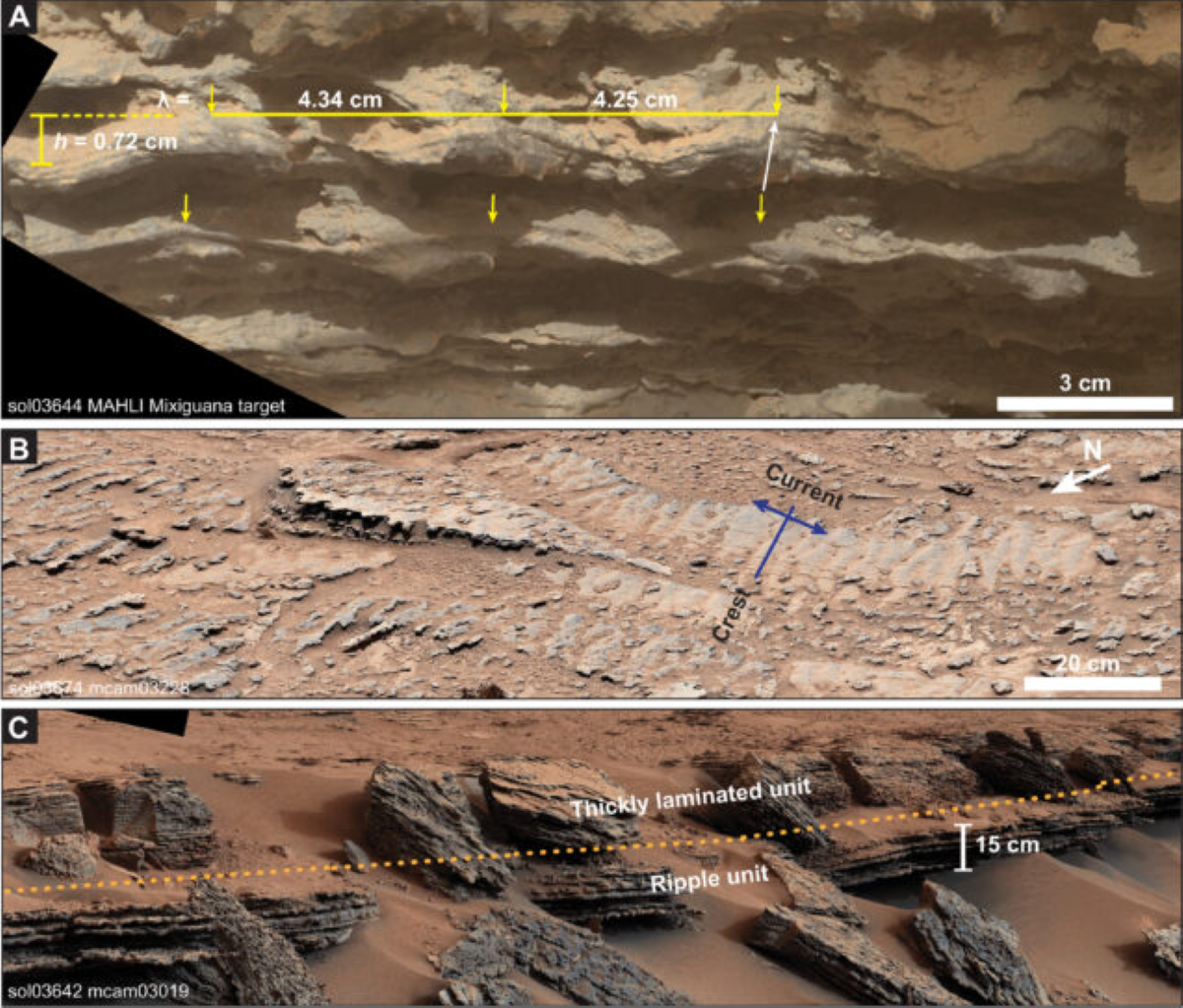 Mars Water Ripples 