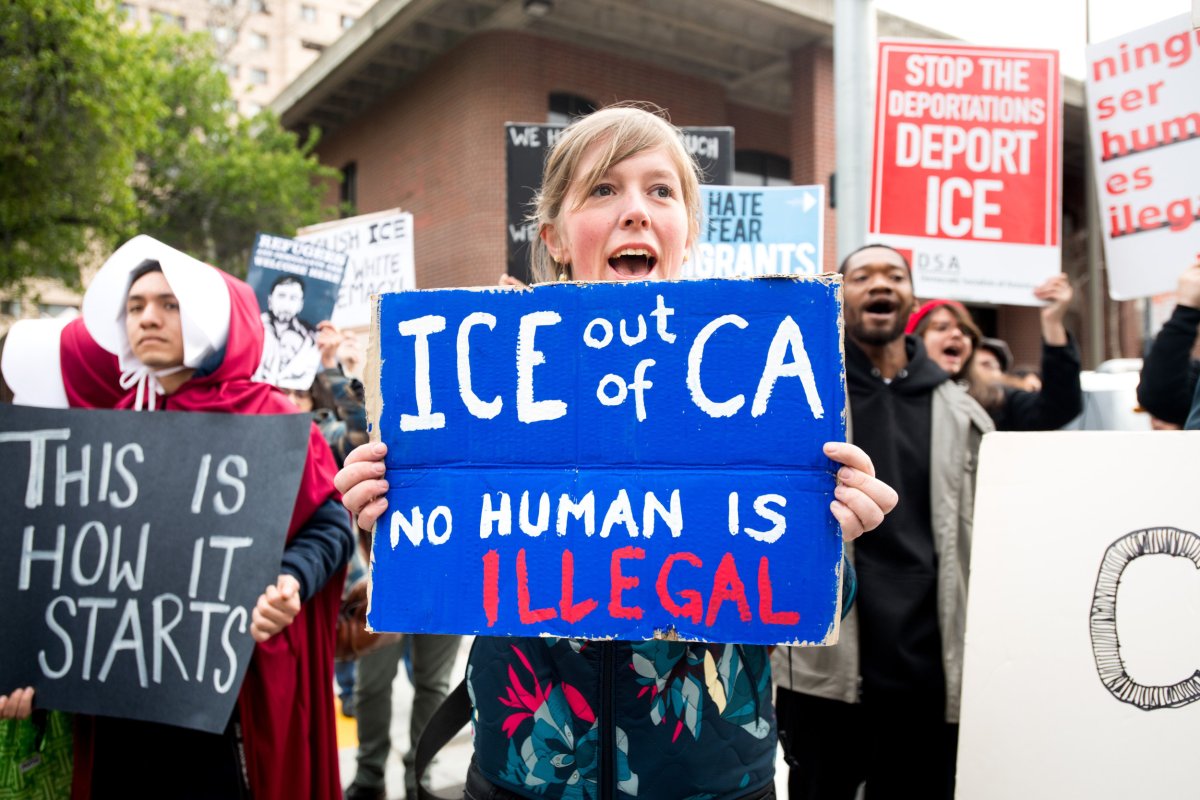 California ICE Protest 