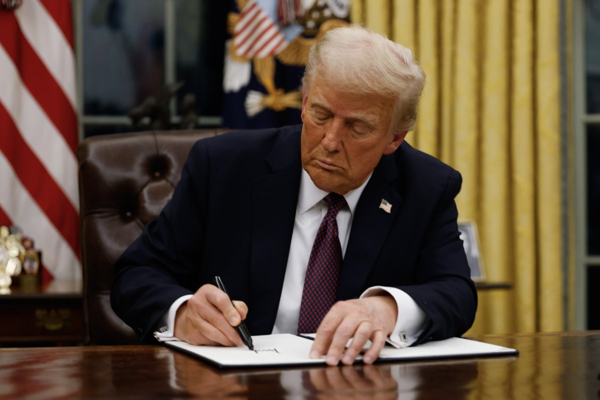 Donald Trump signs executive orders