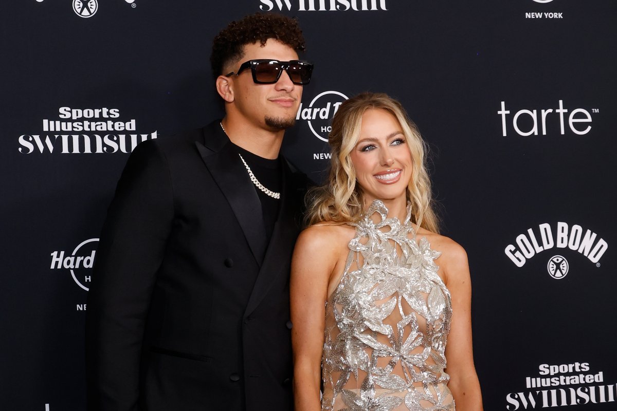 Patrick Mahomes and Brittany Mahomes 