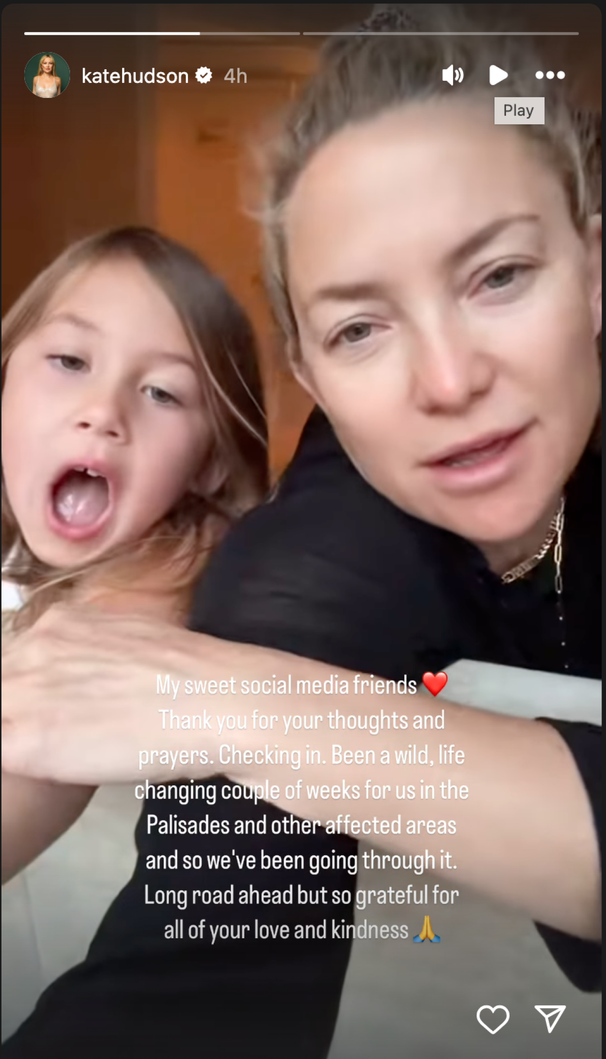 Kate Hudson with Daughter