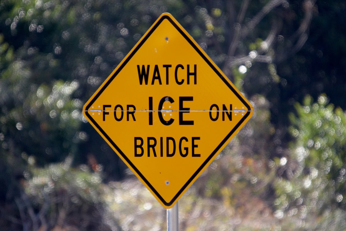 Ice sign