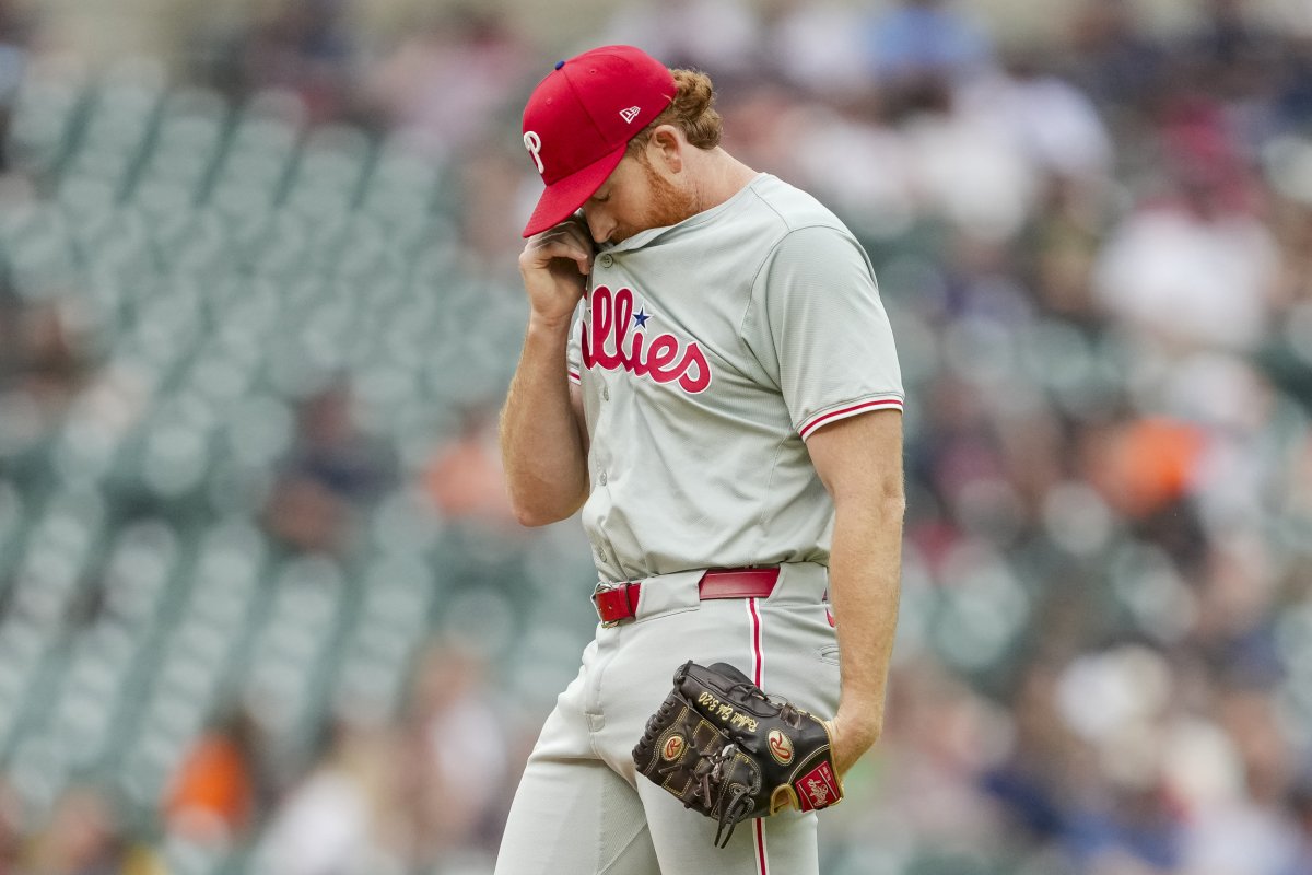 Philadelphia Phillies pitcher Spencer Turnbull