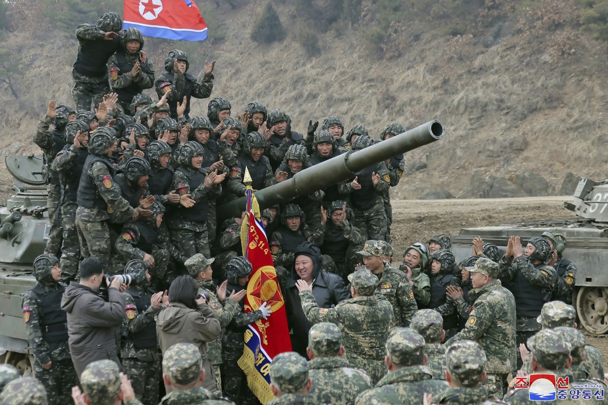 North Korea Troops