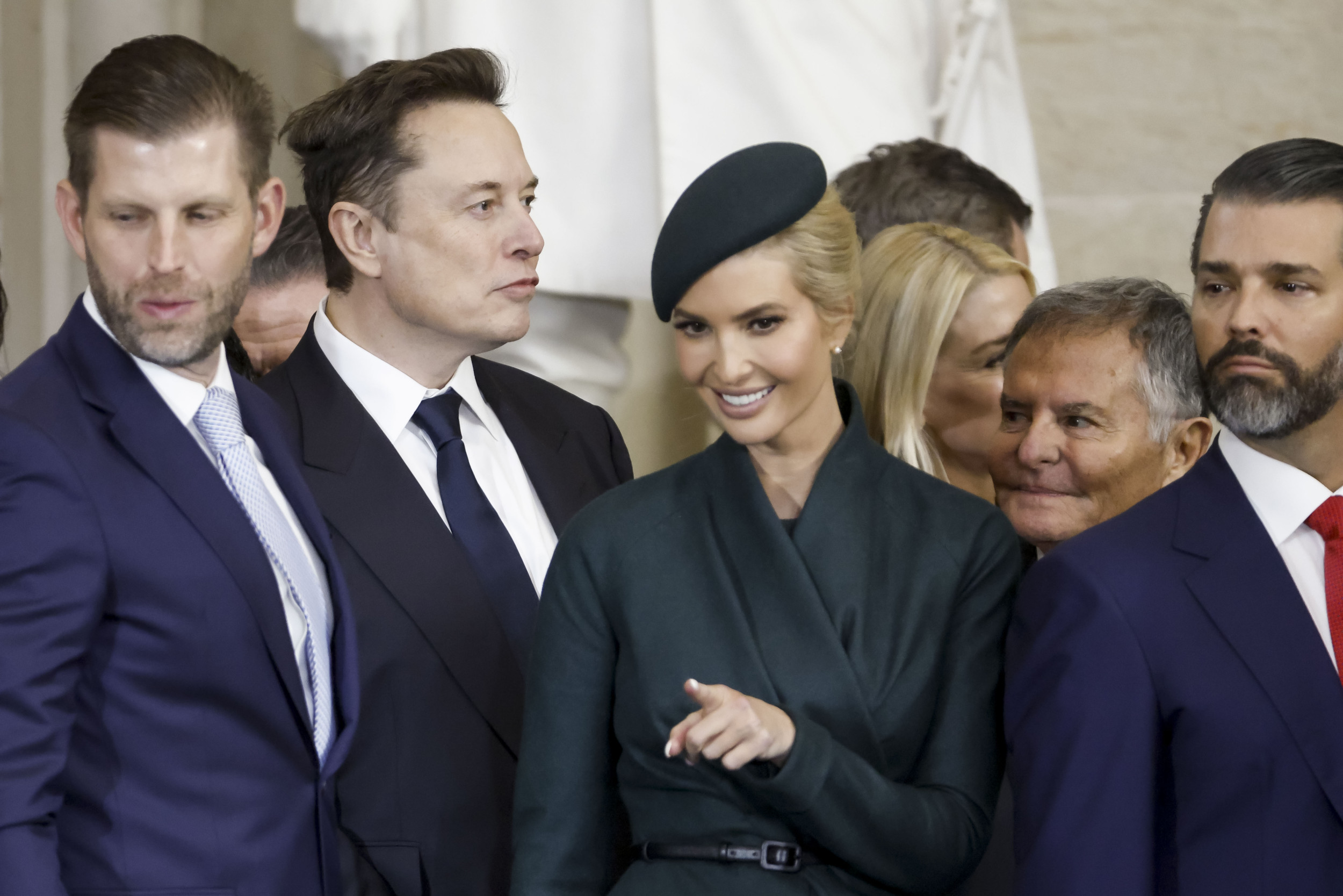 Ivanka Trump reacts to Elon Musk's inauguration remark about her