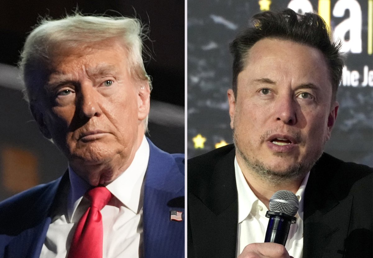 Donald Trump and Elon Musk