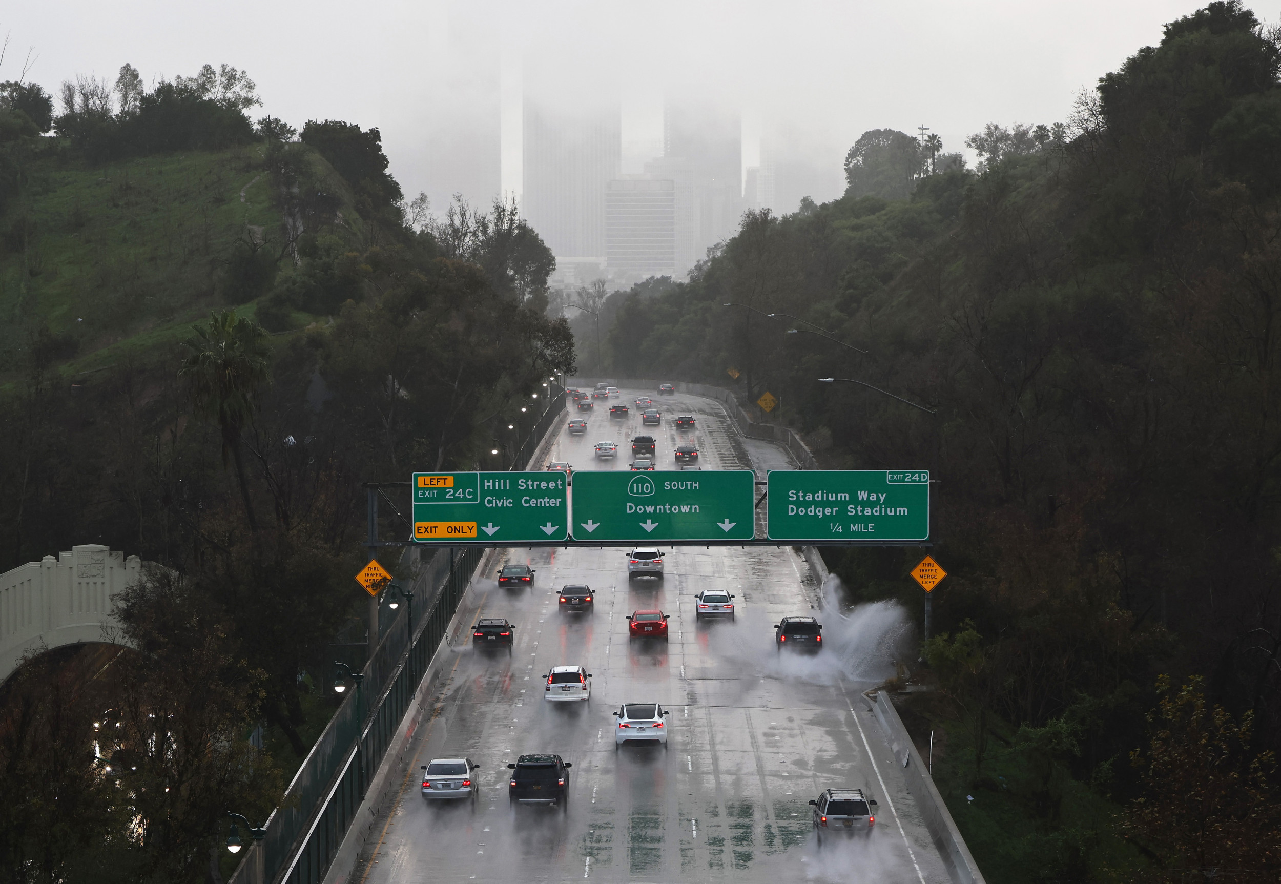 California faces flood and landslide risk after wildfire devastation